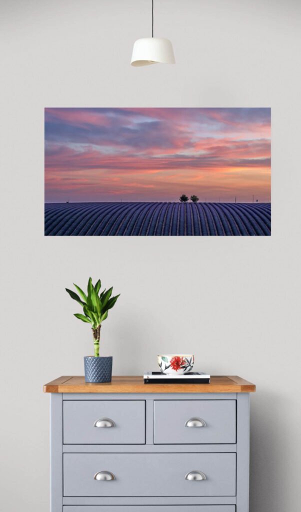 Roland Seichter Fotografie - Fotografie Angebote Shop - Beispiel eines Landschaftbildes der Provence, wie es zuhause aussieht