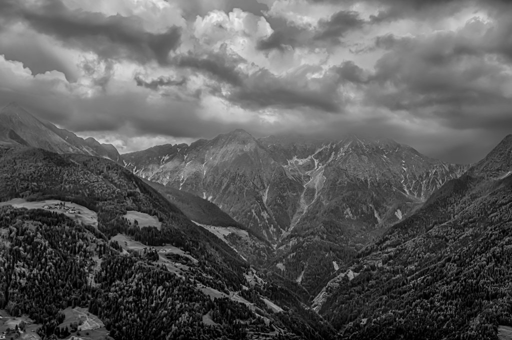 Landschaftsfotografie Gewitterberg
