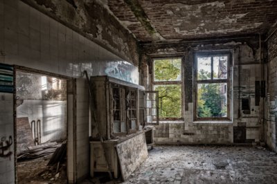 Roland Seichter Fotografie - Lost Place Fotografie - Fotografie aus den Beelitz Heilstätten, verlassene Lungenheilanstalt - Variante 23
