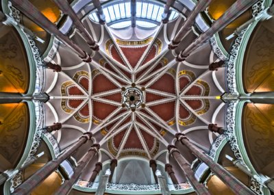 Roland Seichter Fotografie - Städtefotografie - Kuppelansicht des Amtsgerichts Mitte in Berlin