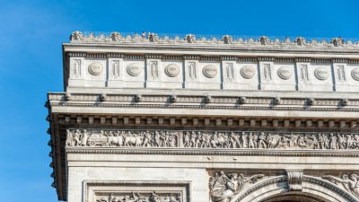 Roland Seichter Fotografie - Städtefotografie - Paris - Detailansicht des Arc de Triomphe