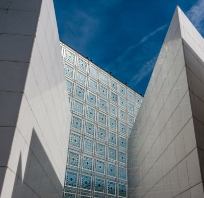 Roland Seichter Fotografie - Städtefotografie - Paris - Ansicht des Centre Arab in Paris