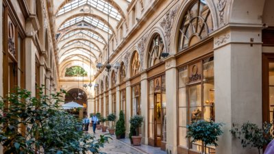 Roland Seichter Fotografie - Städtefotografie - Paris - Eine Einkaufspassage in Paris
