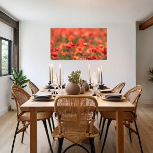 Pflanzenfotografie - Mohn 16 Beispielfotografie in 160 x 90 cm