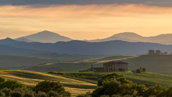 Roland Seichter Fotografie - Landschaftsfotografie, toskanische Landschaft am Abend