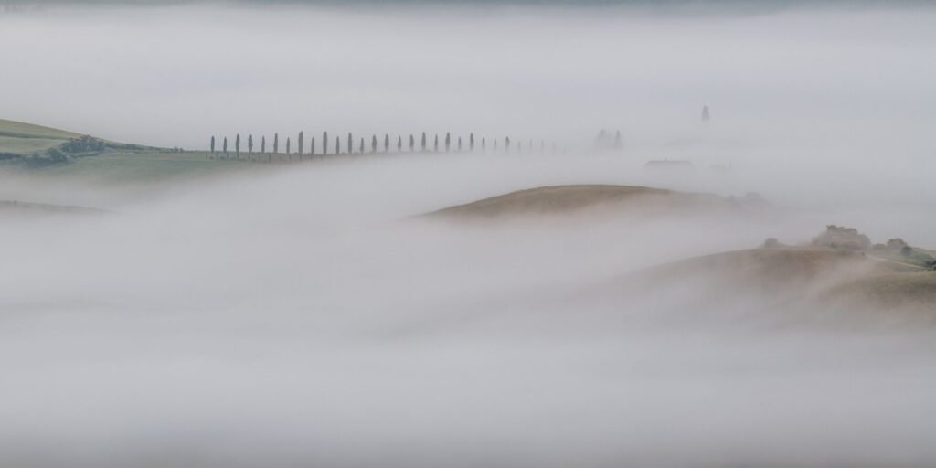 Roland Seichter Fotografie - Toscana nella nebbia - Agriturismo Il Rigo Variante 1