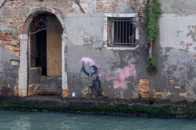 Roland Seichter Fotografie - Banksy in Venedig