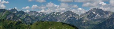 Roland Seichter Fotografie - Landschaftsfotografie - Panoramaansoicht einer Bergkette