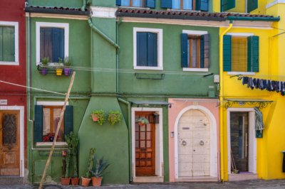 Roland Seichter Fotografie - Burano bunte Fassade