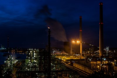 Roland Seichter Fotografie - Städtefotografie - Fotografie der Kokerei Schwelgern bei Nacht.