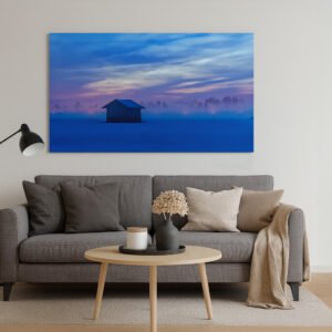 Landschaftsfotografie Deutschland – Im letzten Licht – Beispiel im Wohnzimmer Landschaftsfotografie - Im letzten Licht - Beispiel im Wohnzimmer