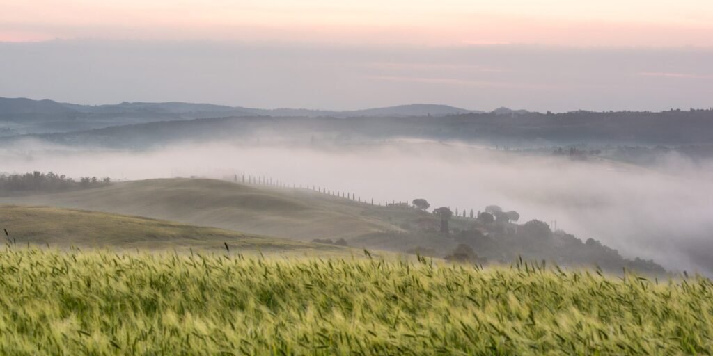 Roland Seichter Fotografie - Toscana nella nebbia - Fotografie einer Toskanischen Landschaft im Nebel