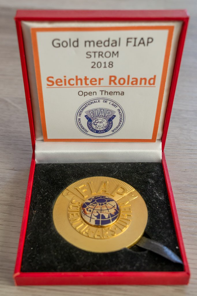 Roland Seichter Fotografie - Fotowettbewerbe Goldmedaille eines Fotowettbewerbs