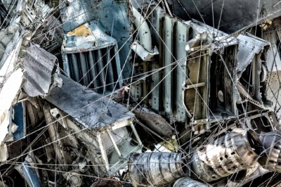 Roland Seichter Fotografie - Abstrakte Fotografie - Metallschrott