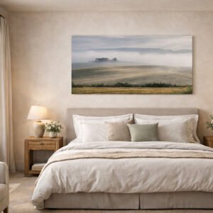 Roland Seichter Fotografie – Toskanische Felder im Schlafzimmer Roland Seichter Fotografie - Toskanische Felder im Schlafzimmer