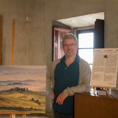 Roland Seichter Fotografie - Ausstellungen - Toscana nella nebbia. Variante 17