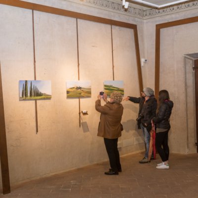 Roland Seichter Fotografie - Ausstellungen - Toscana nella nebbia. Variante 19