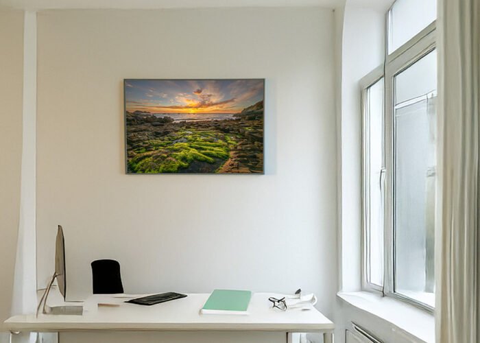 Roland Seichter Fotografie - Bilder für Arztpraxis - Sprechzimmer mit Wandbild