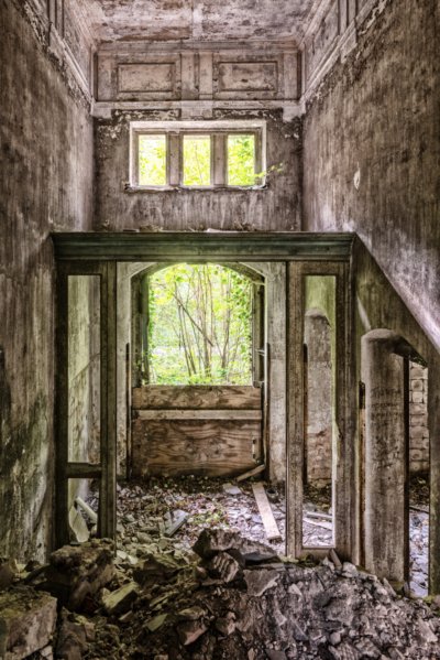 Roland Seichter Fotografie - Lost Place Fotografie - Fotografie aus den Beelitz Heilstätten, verlassene Lungenheilanstalt - Variante 5
