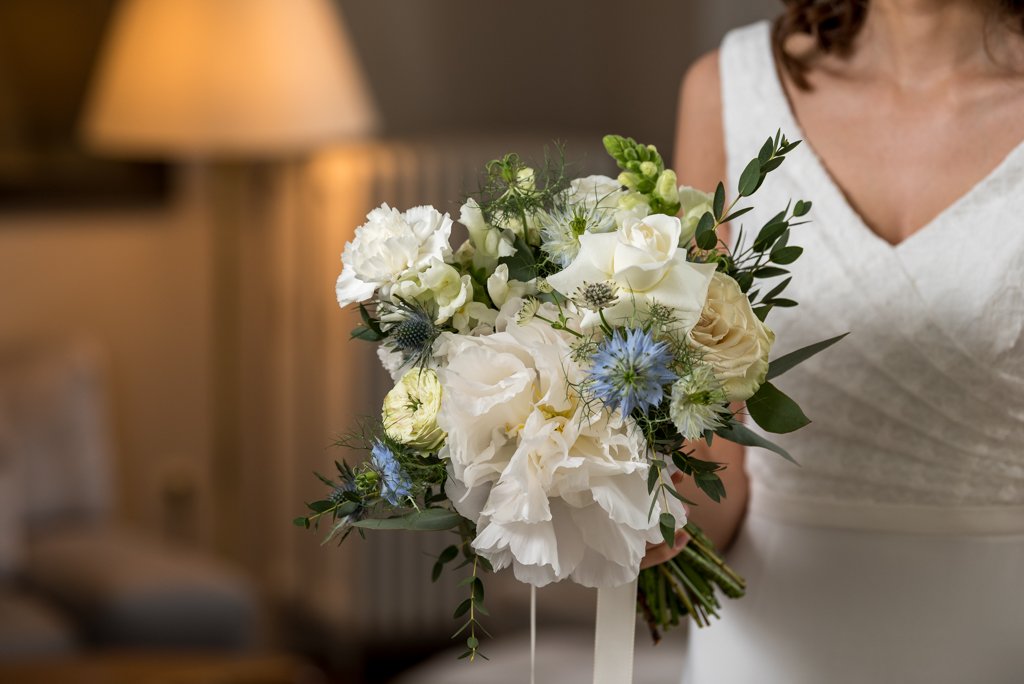 Hochzeitsfotografie Kaufbeuren und Allgäu Brautstrauss