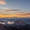 Panorama-Wandbild Morgenblick der Zugspitze von Ihrem Fotografen in Kaufbeuren